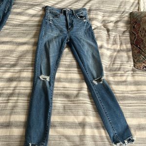 Abercrombie & Fitch High Rise Jeans